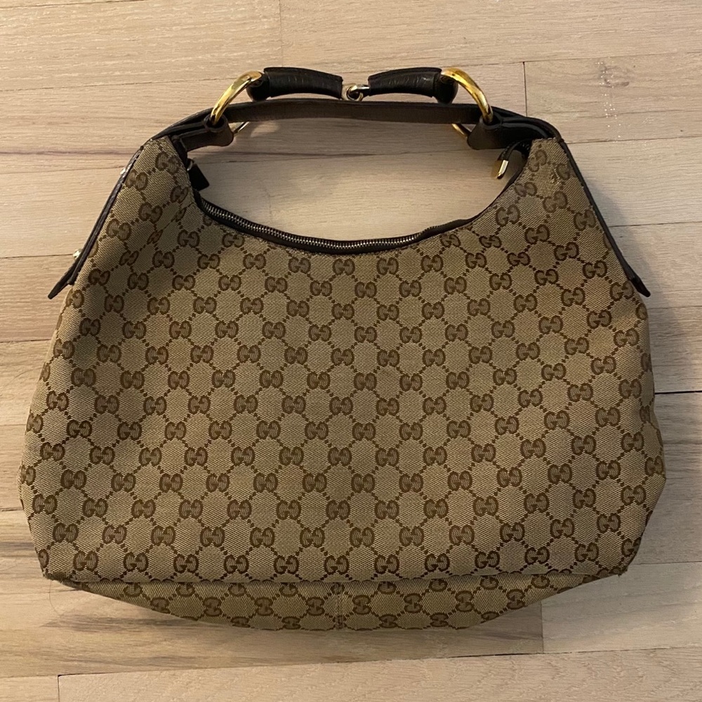 Gucci Horsebit Medium Hobo Bag